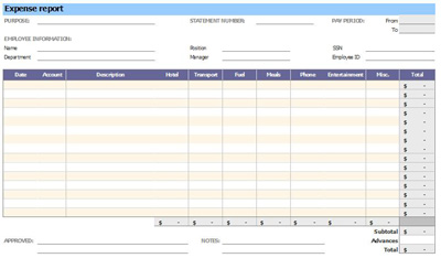 Spreadsheet Templates